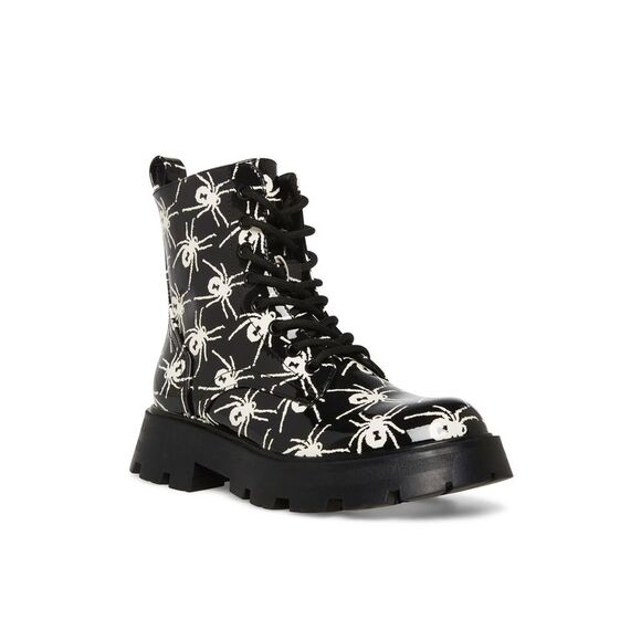 BETSEY JOHNSON Shoes - BETSEY JOHNSON Womens Black 1" Platform Johnny Toe Block Heel Boots Shoes 7.5 M